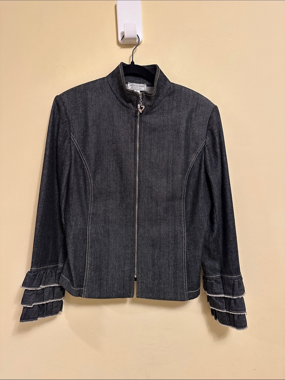 St. John Denim Jacket Medium